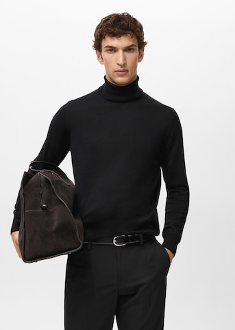 MANGO MAN Sweater 'Willyt' in Black: front