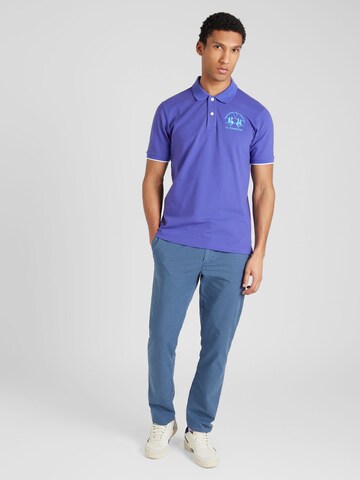 La Martina Poloshirt in Blau