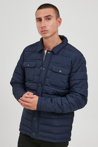 BLEND Winter Jacket 'Ruven' in Blue: front