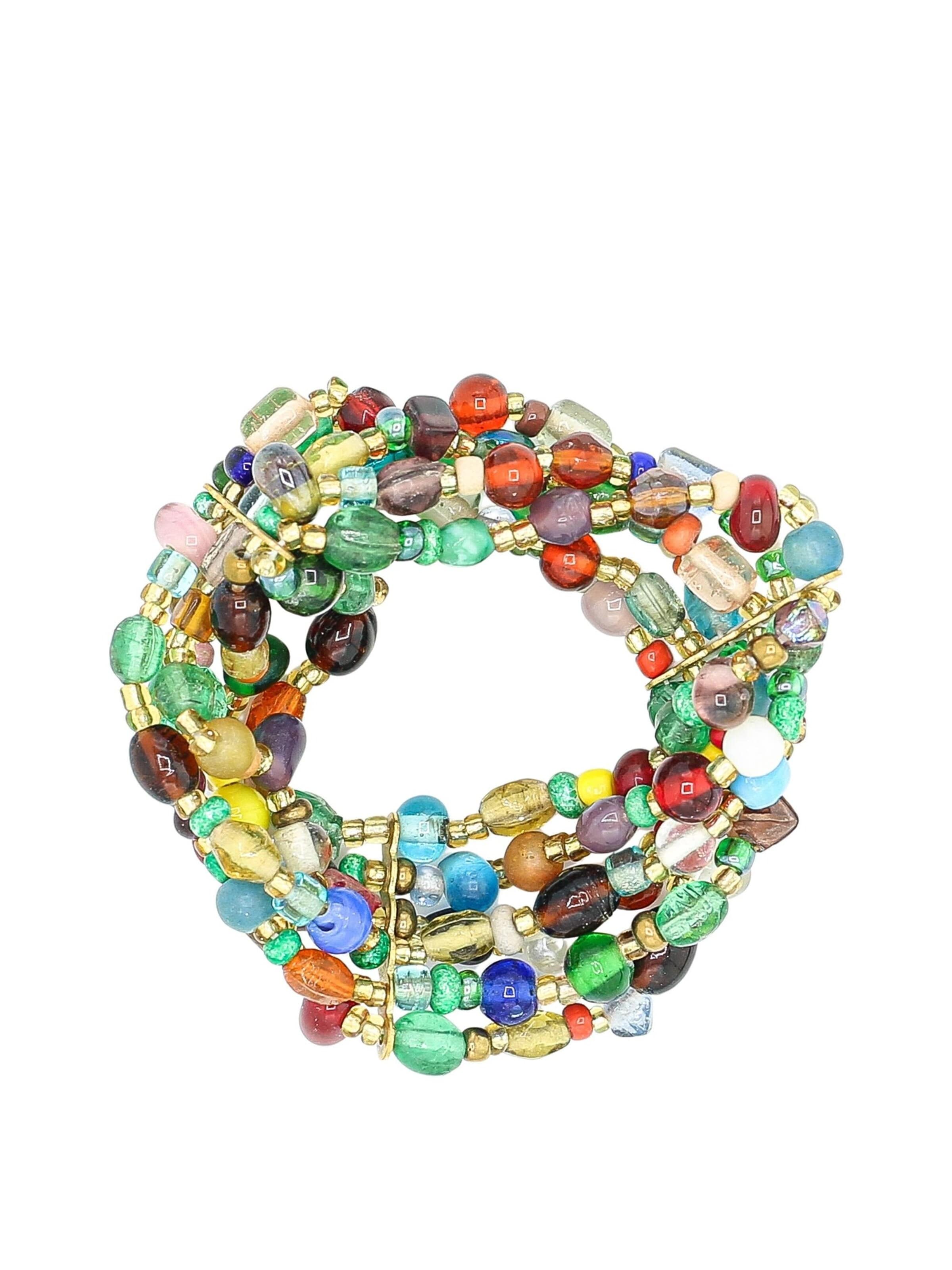 COLLEZIONE ALESSANDRO Bracelet 'Rainbow' in Mixed colors: front