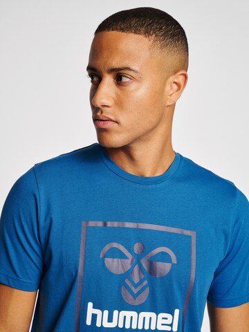 T-Shirt fonctionnel Hummel en bleu