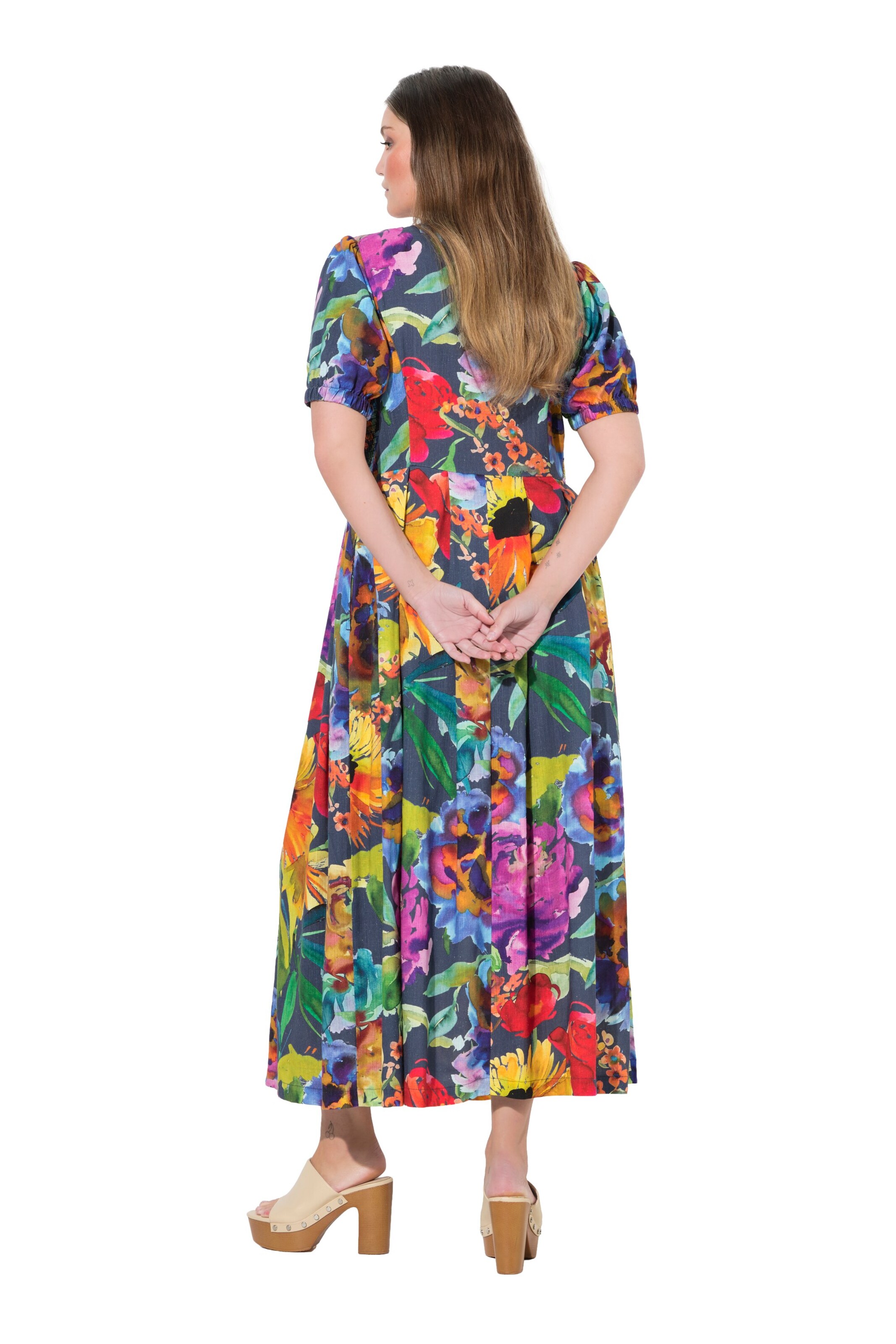 Ulla Popken Kleid in Mischfarben