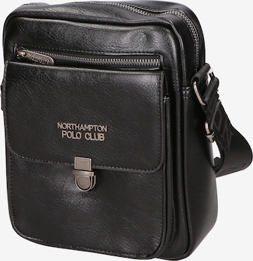 Messenger Northampton Polo Club en noir : devant
