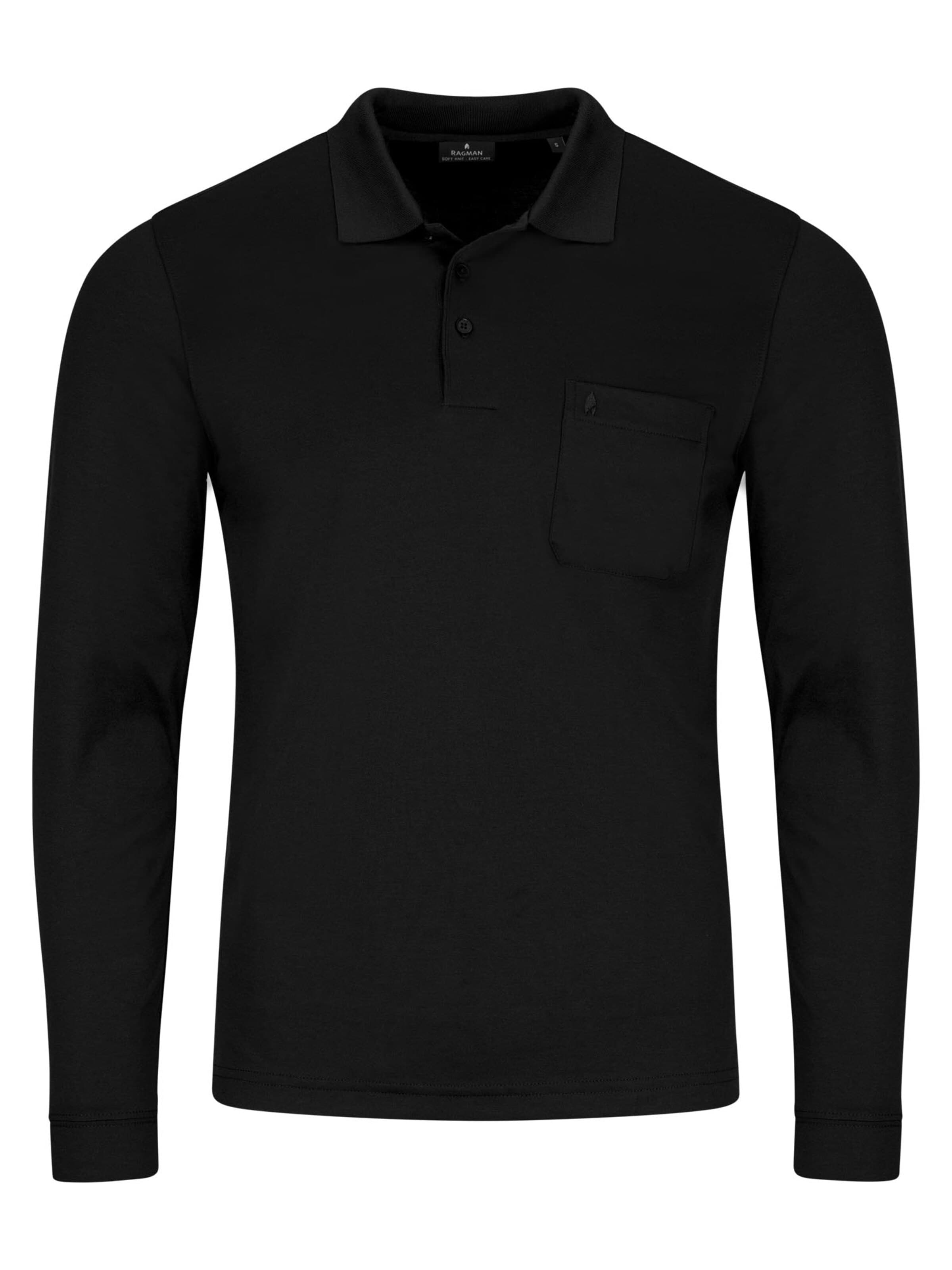 Ragman Shirt in Black: front