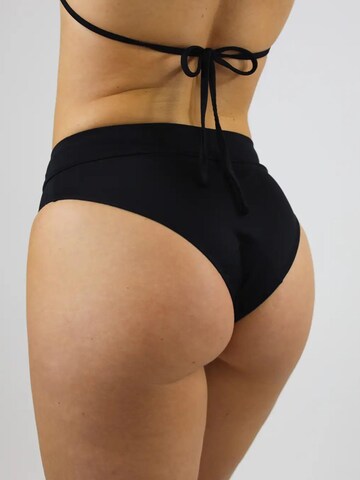 MYLILY Bikini Bottoms 'Bikini Hose Basic Slip' in Black
