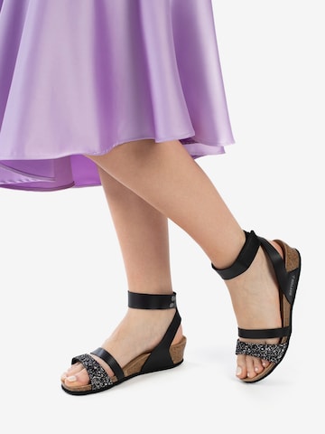 Bayton Sandal 'OTRANTE' i svart