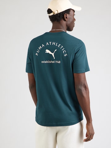 PUMA Tričko 'Class' – zelená: přední strana