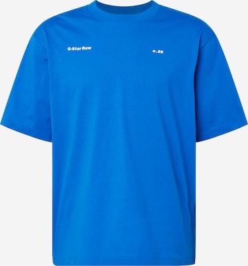 T-Shirt G-Star RAW en bleu : devant