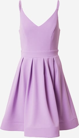 Robe de cocktail 'LOLA' Skirt & Stiletto en violet : devant