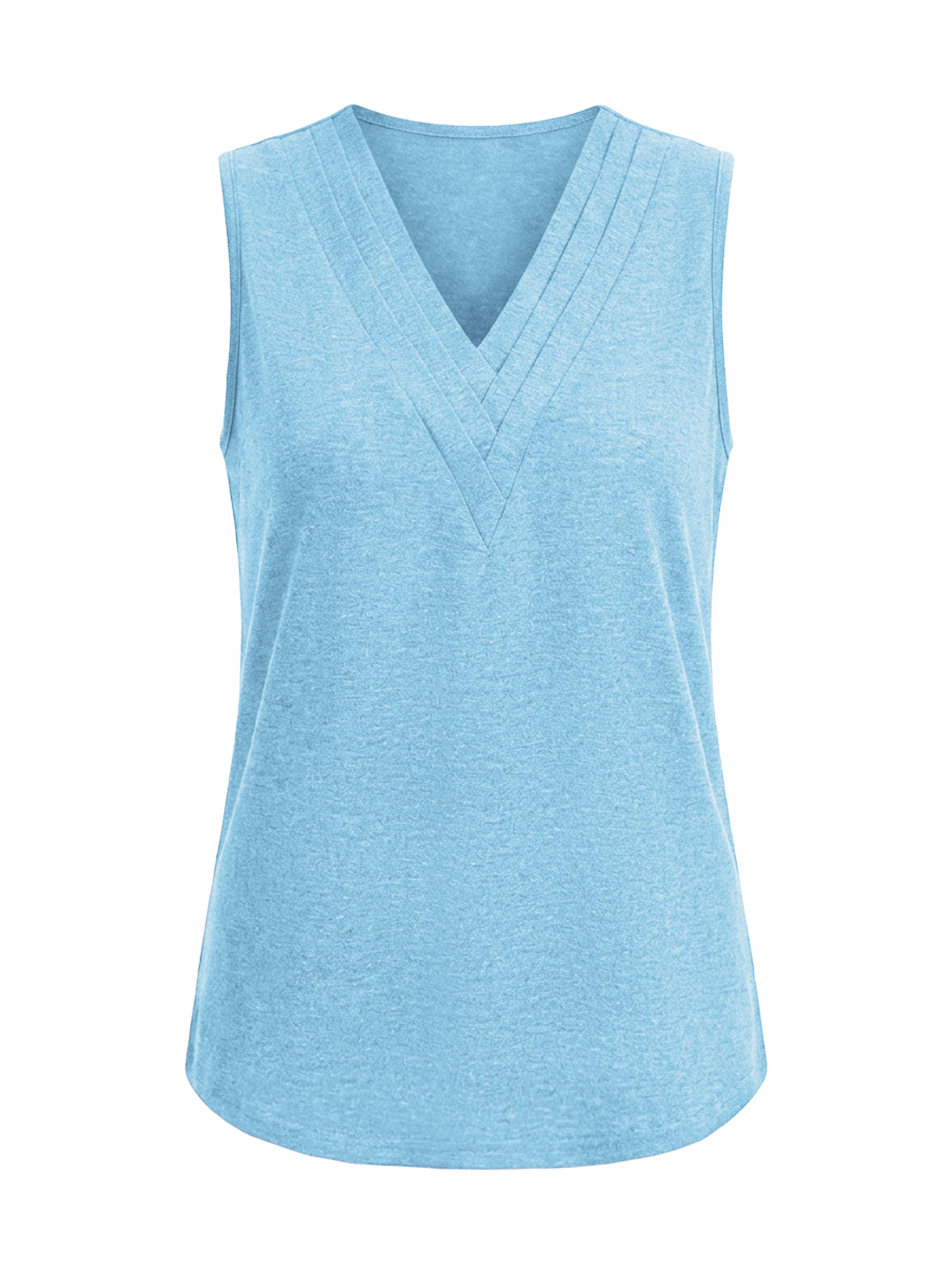 Imily Bela - Top en azul: frente