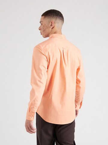 SCOTCH & SODA Regular fit Button Up Shirt 'Essential' in Orange