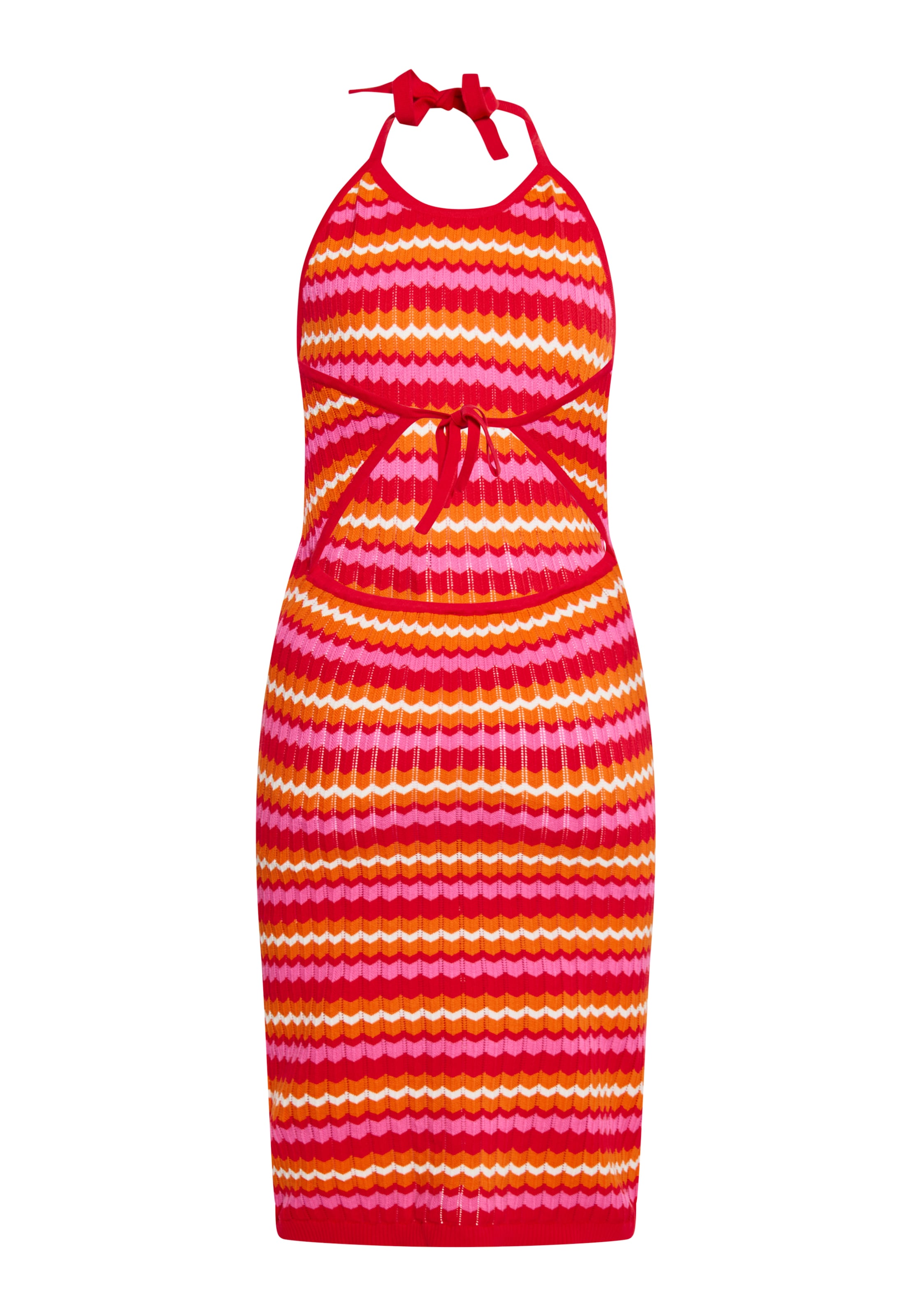 IZIA Πλεκτό φόρεμα σε κόκκινο