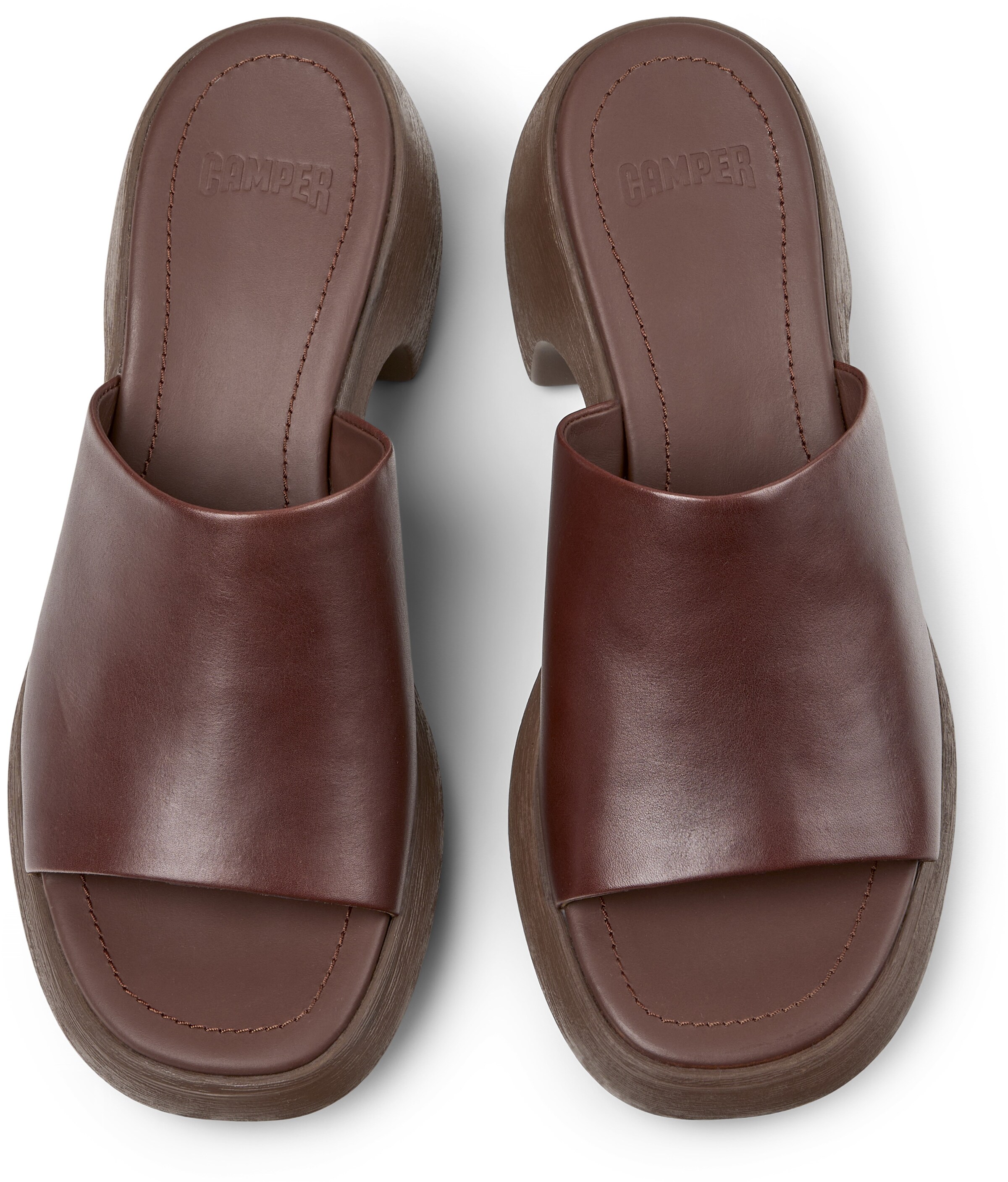CAMPER Pantolette in Braun