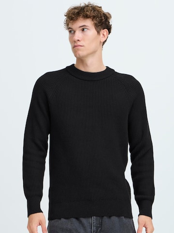 Pull-over ' CFKRISTIAN raglan rib crew neck knit ' Casual Friday en noir