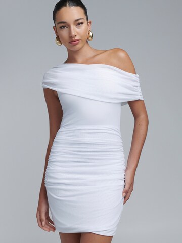 BWLDR Kleid 'Serenn' in Weiß: Vorderseite