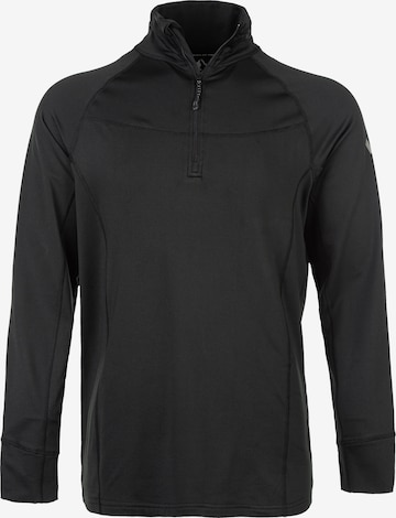 Whistler Athletic Sweater in Black: front