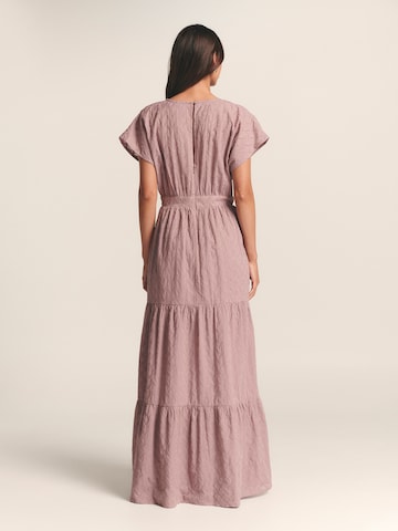 St MRLO Dress 'ELLIOT ' in Purple: back