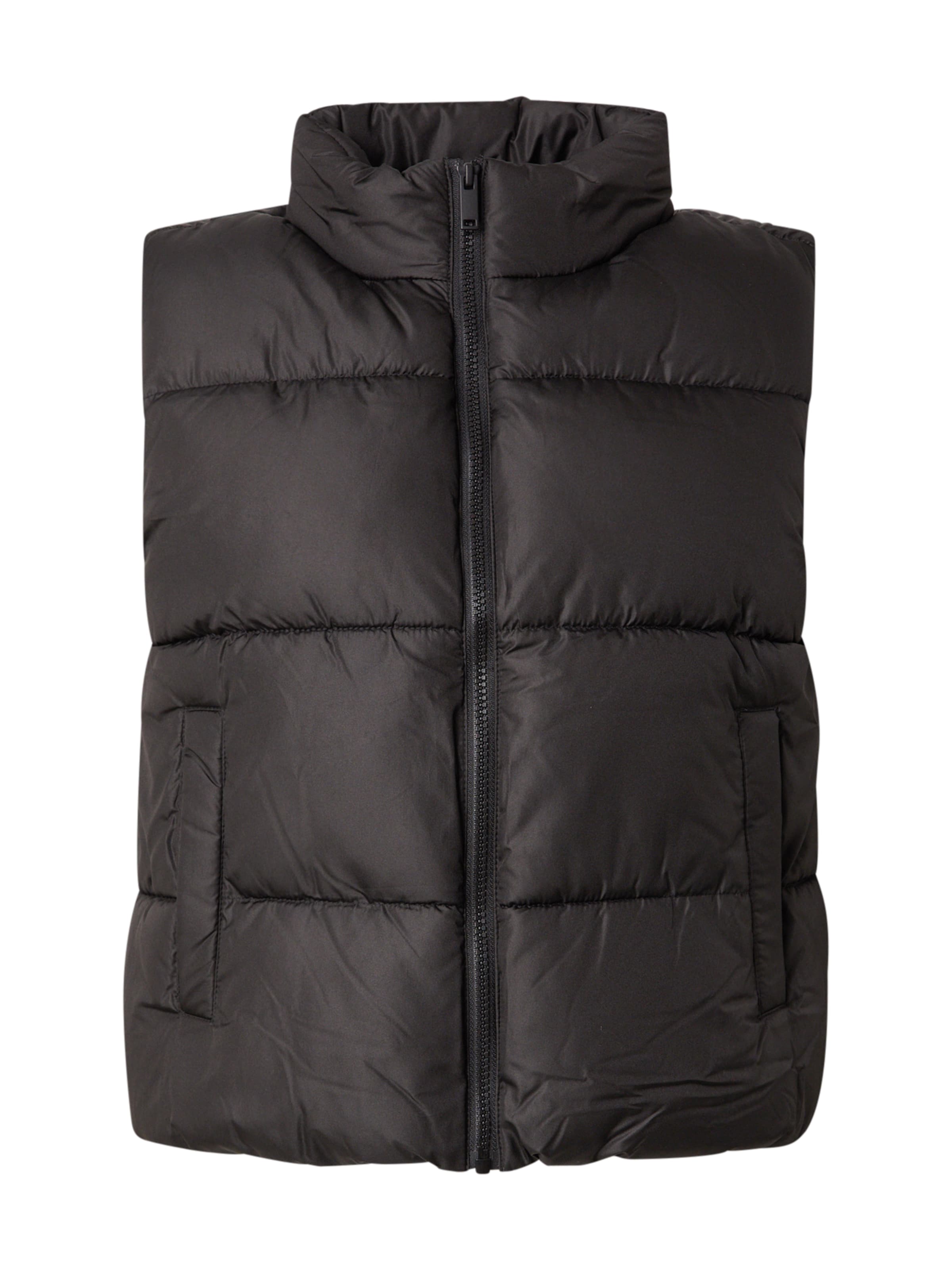 PIECES Vest 'PCBee' in Black: front