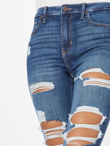 Skinny Jeans di HOLLISTER in blu