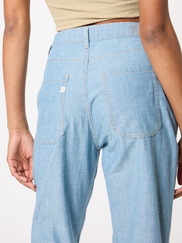 MUD Jeans Wide Leg Jeans 'Wyde Sara Works' in Blau