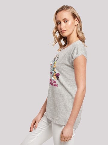 F4NT4STIC Shirt 'Looney Tunes Bugs And Lola Valentine's Cuddle' in Grey