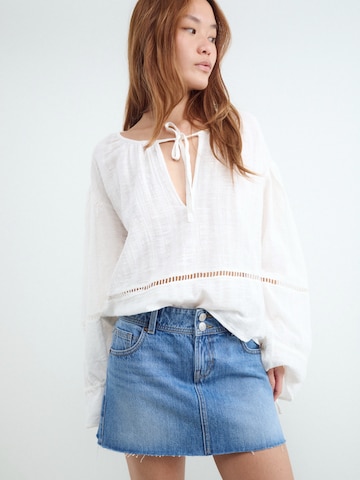 BALMOHK Pusero värissä valkoinen: etupuoli