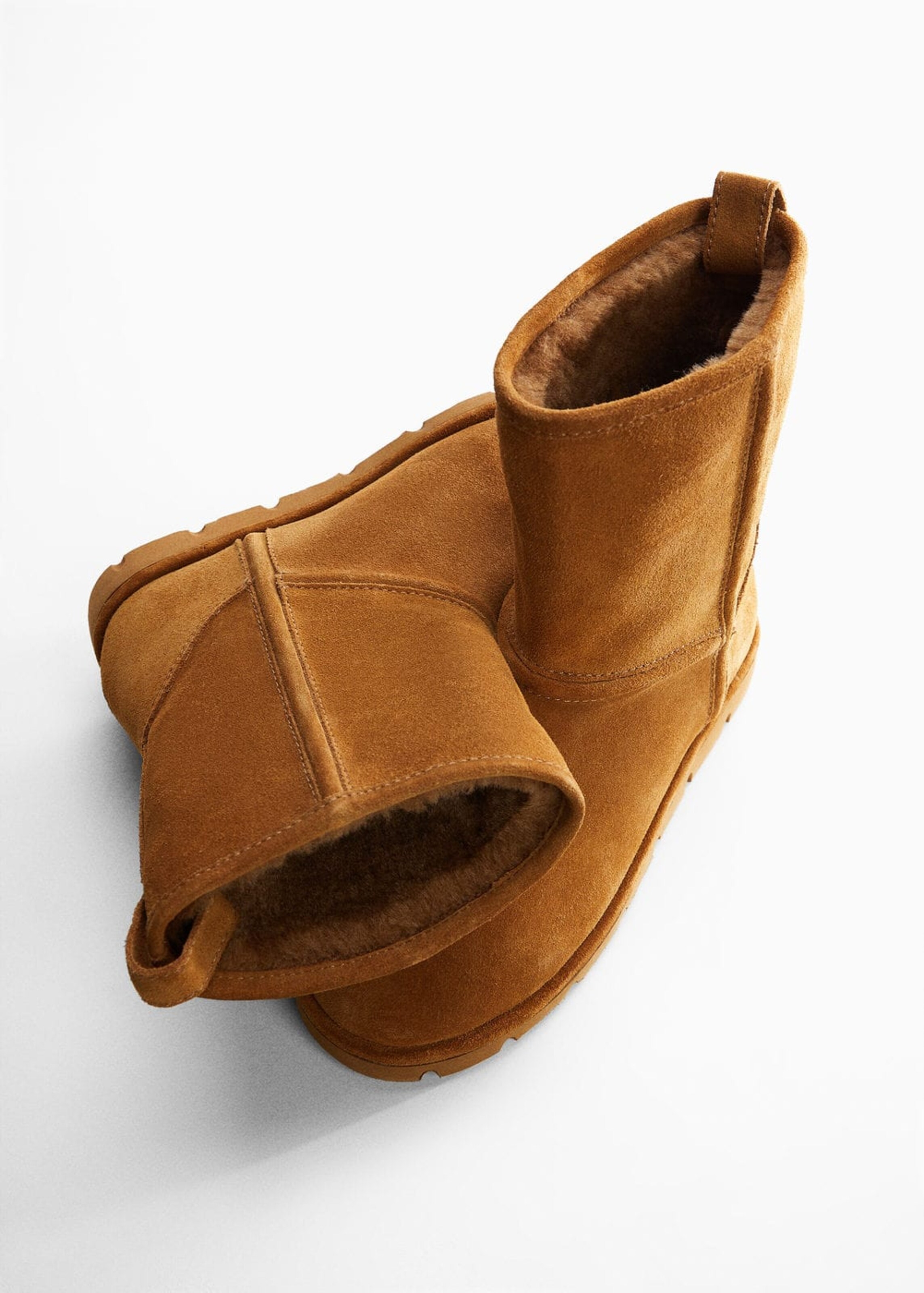 MANGO Snow Boots 'leo' in Brown | ABOUT YOU