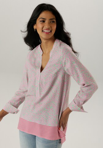 Aniston SELECTED Bluse in Pink: Vorderseite