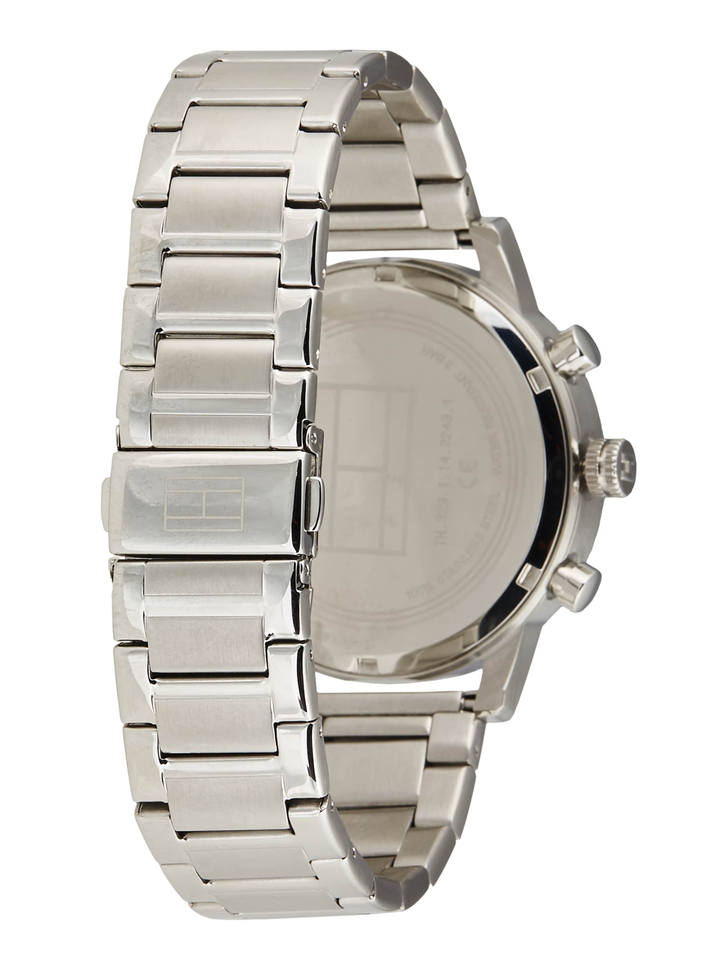 Montre à affichage analogique 'DRESSED UP QUARZ MULTIFUNKTION' TOMMY HILFIGER en argent