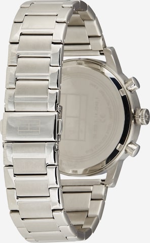 TOMMY HILFIGER Uhr 'DRESSED UP QUARZ MULTIFUNKTION' in Silber