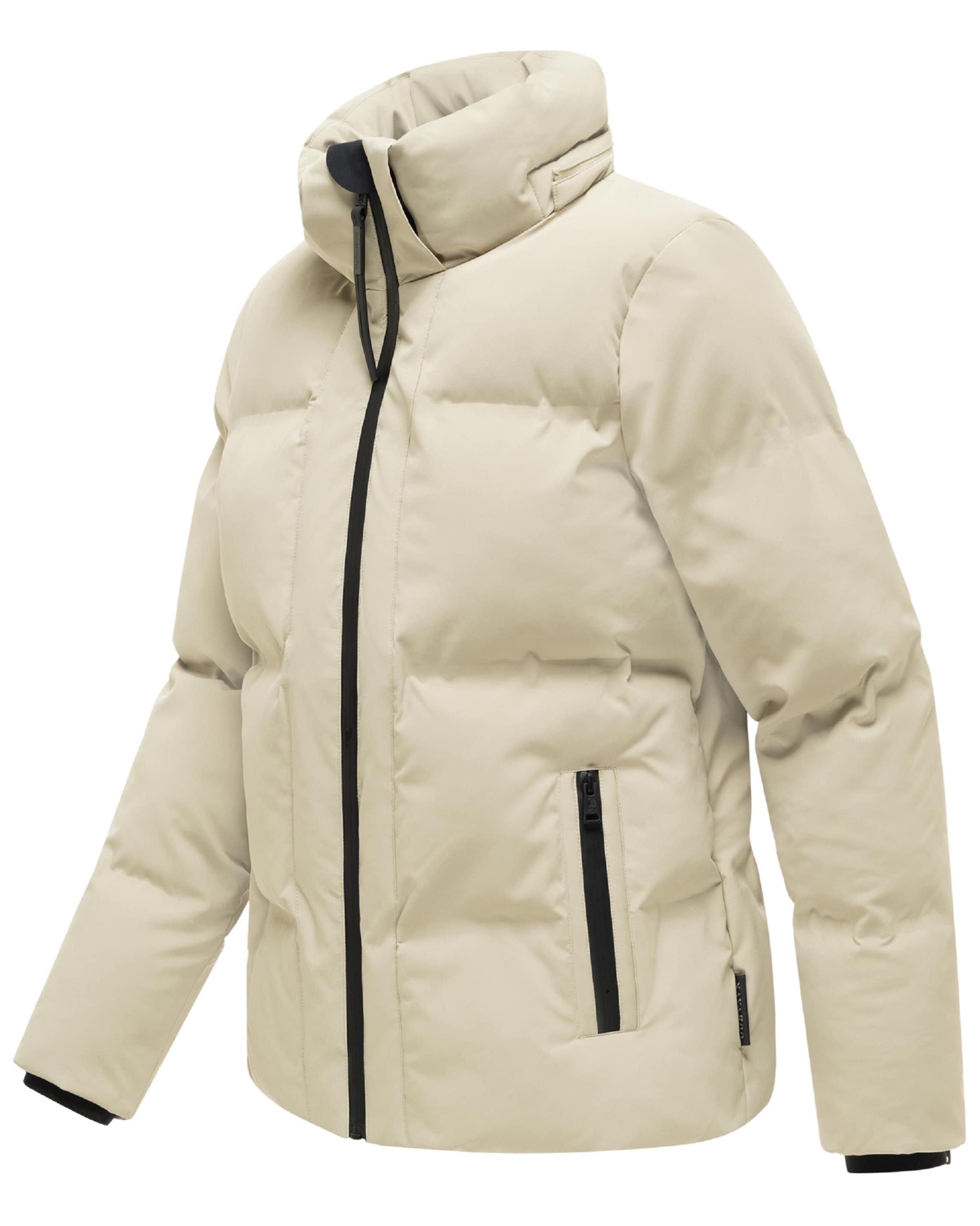NAVAHOO Winterjas 'Wolkentanz XIV' in Beige