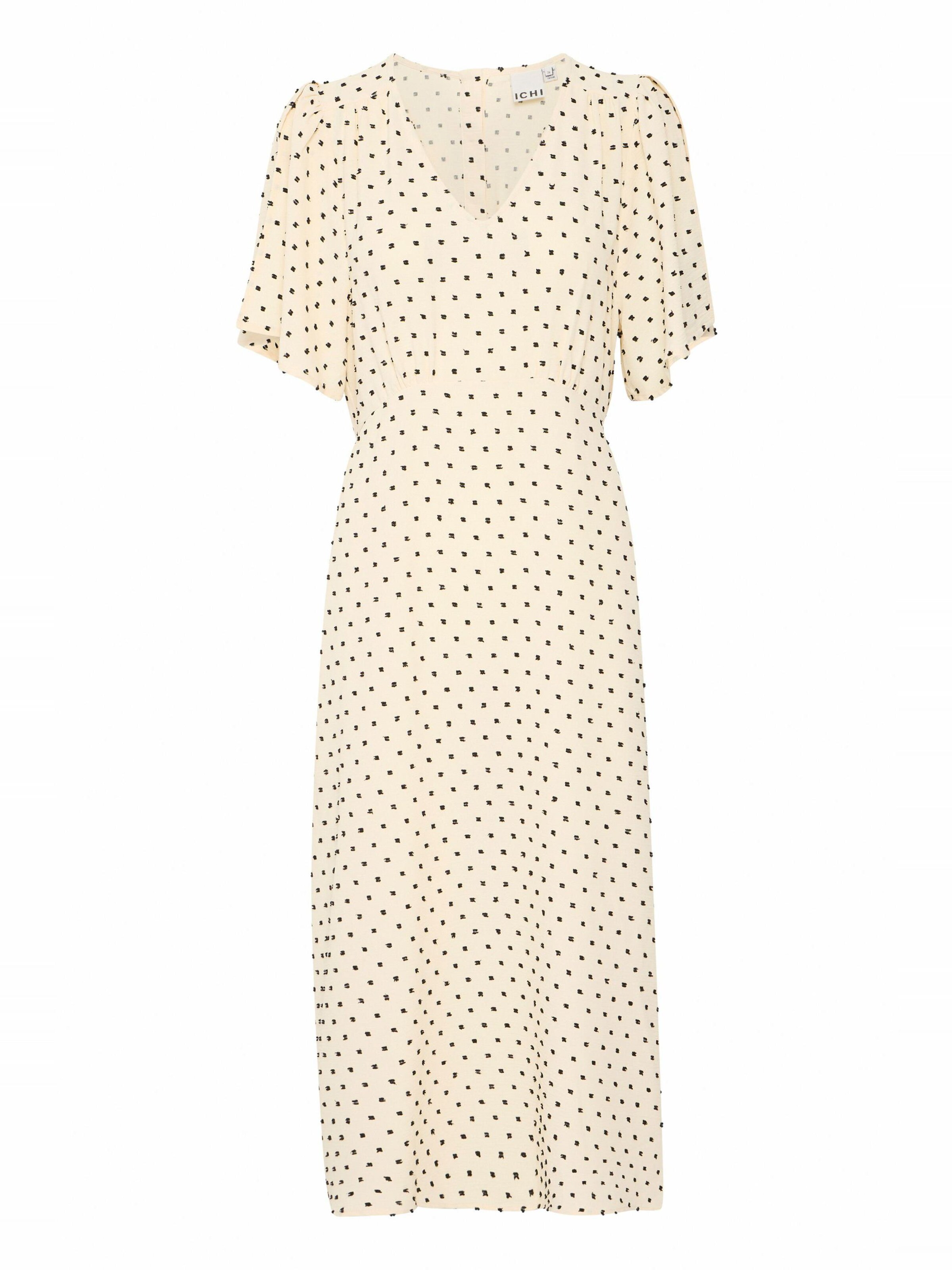 Robe 'ZABBY' ICHI en beige : devant