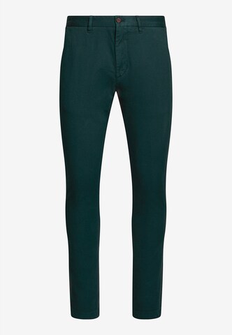 TOMMY HILFIGER Slim fit Chino Pants 'Bleecker' in Green: front