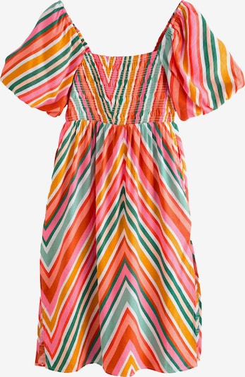 Next Vestido em verde / laranja / vermelho / branco, Vista do artigo