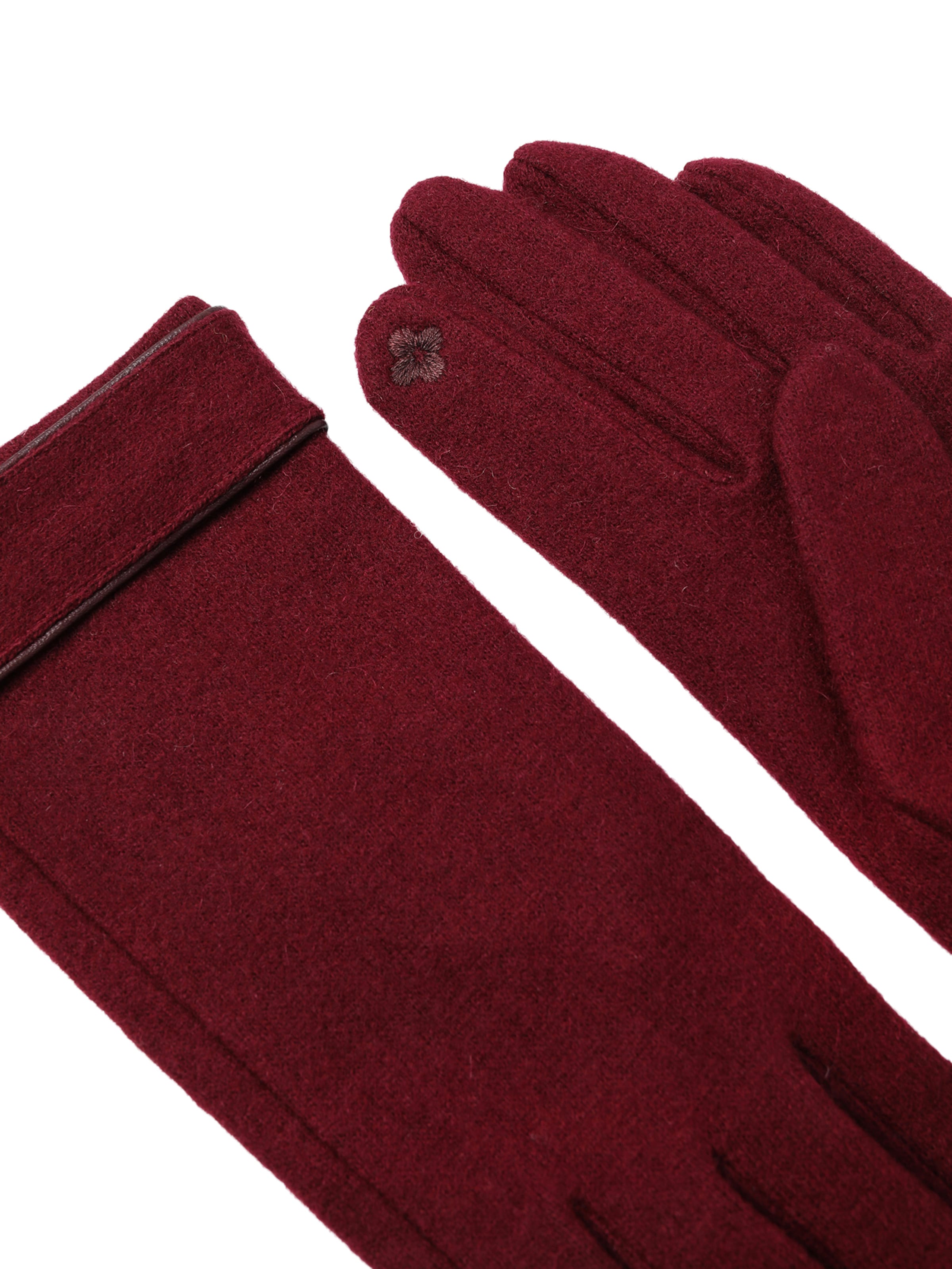 TATUUM Rękawiczki pięciopalczaste 'Lenis' w kolorze czerwony