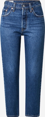 LEVI'S Regular Jeans '501® CROP' in Blue: front