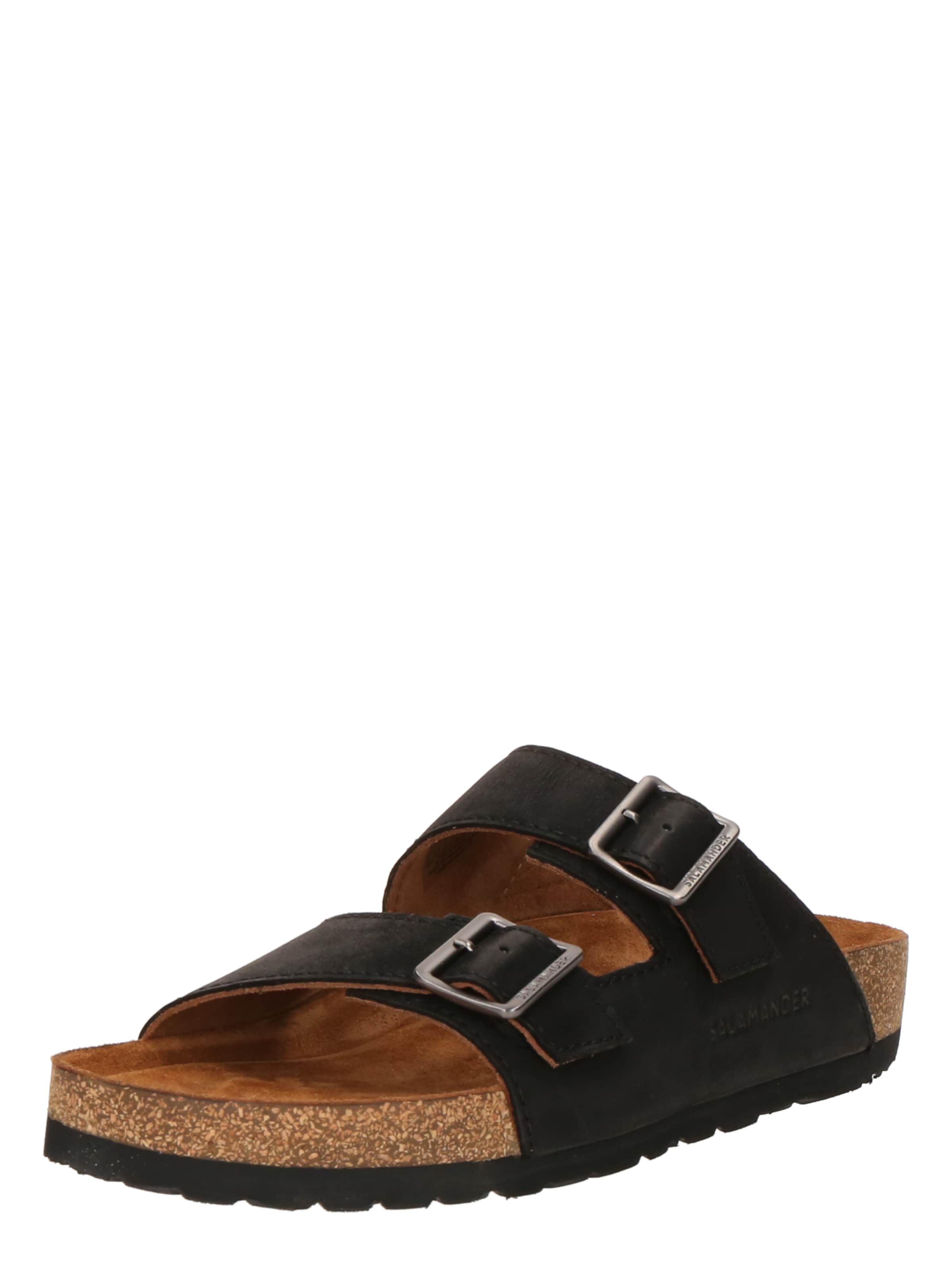 SALAMANDER Pantoletter i sort: forside