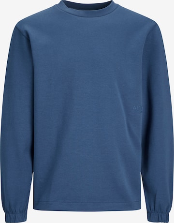 JACK & JONES Sweatshirt 'ALTITUDE' in Blauw: voorkant