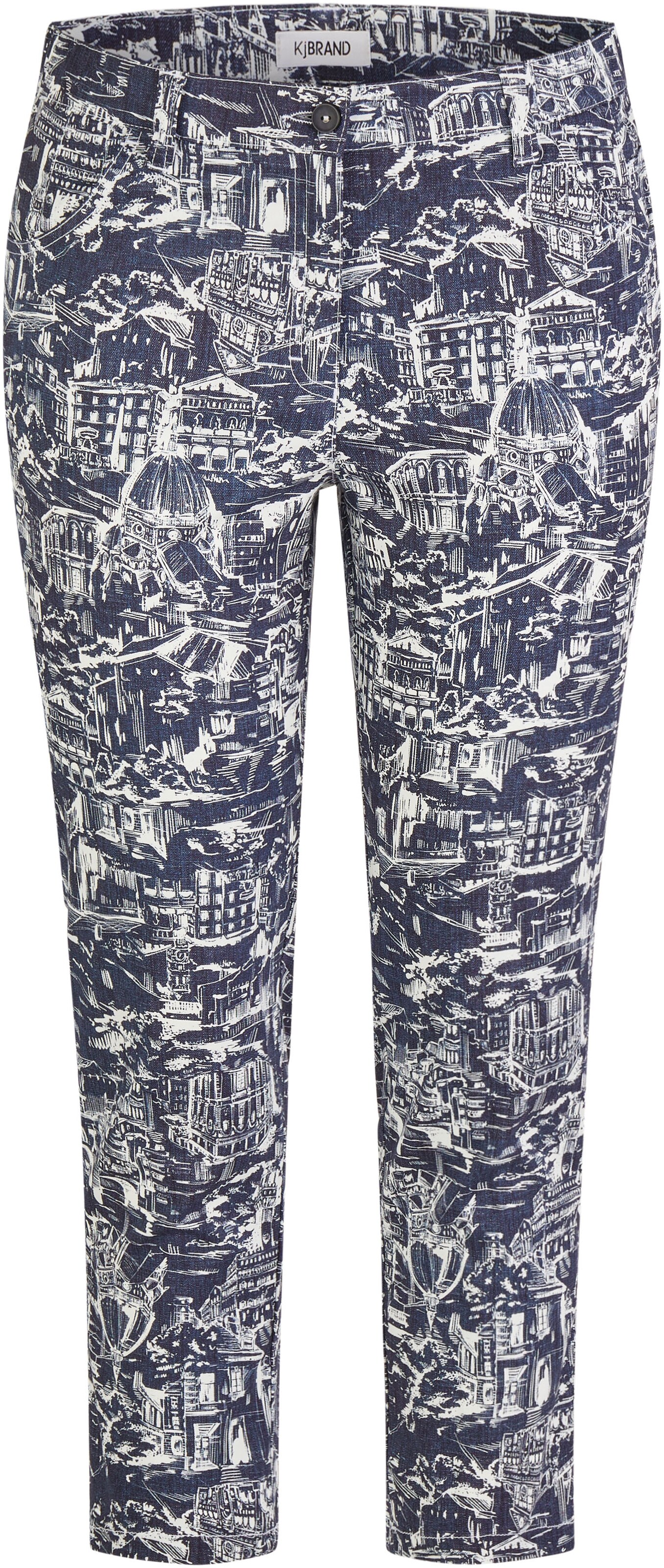 KjBRAND Regular Pants in Blue: front