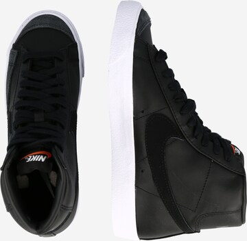 Nike Sportswear High-Top Sneakers 'Blazer Mid 77' in Black