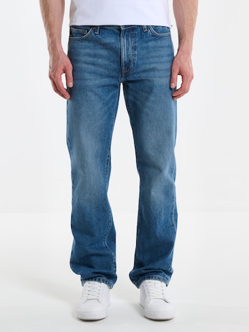 BIG STAR Regular Jeans 'Trent' in Blauw: voorkant