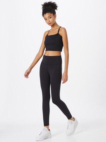 Yvette Sports Skinny Παντελόνι φόρμας 'Charly' σε μαύρο