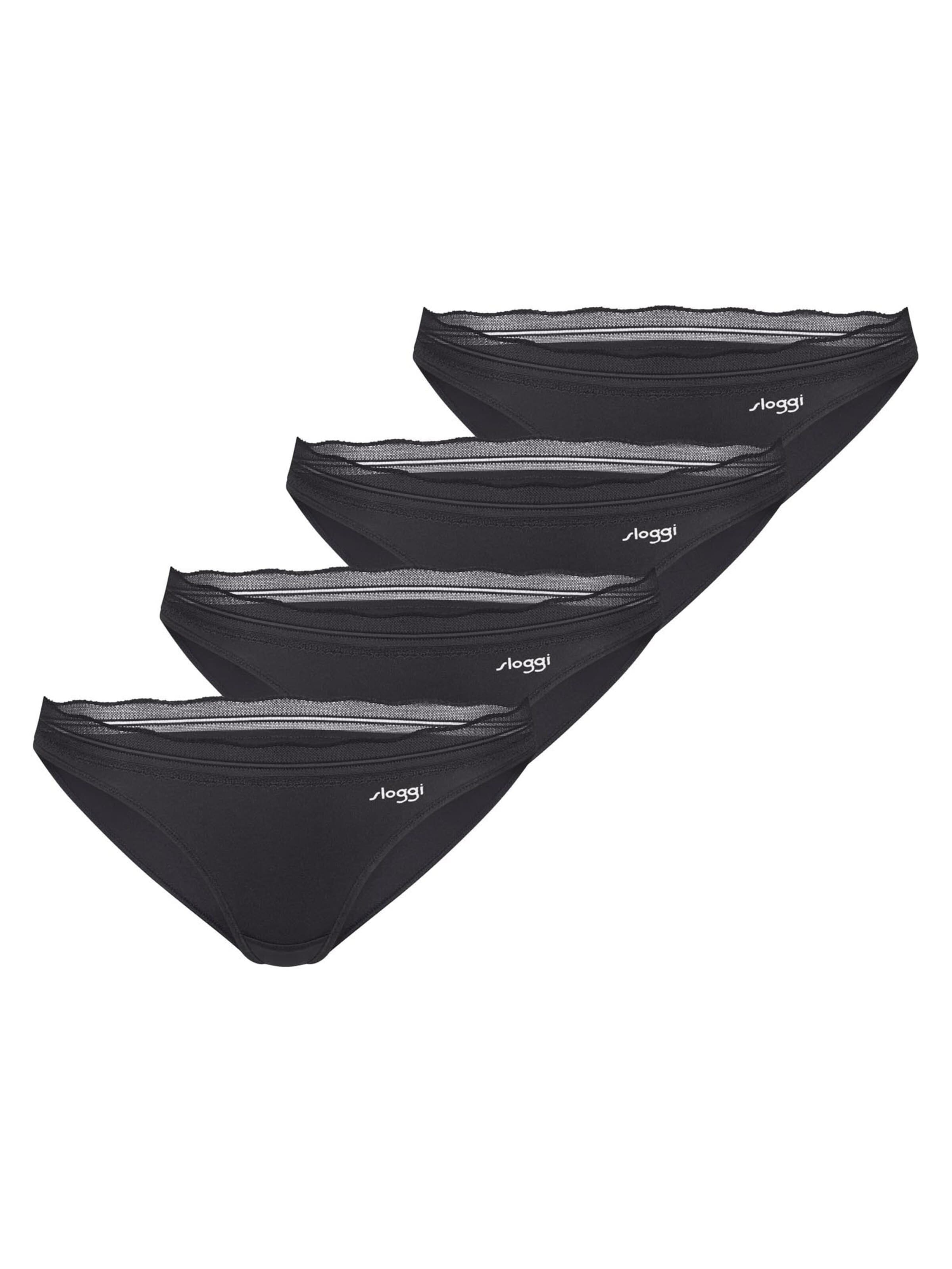 SLOGGI Slip 'Go Blush'‌ in Schwarz: Vorderseite