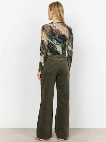 Soyaconcept Zvonové kalhoty Kalhoty 'Nabina 2-B' – zelená