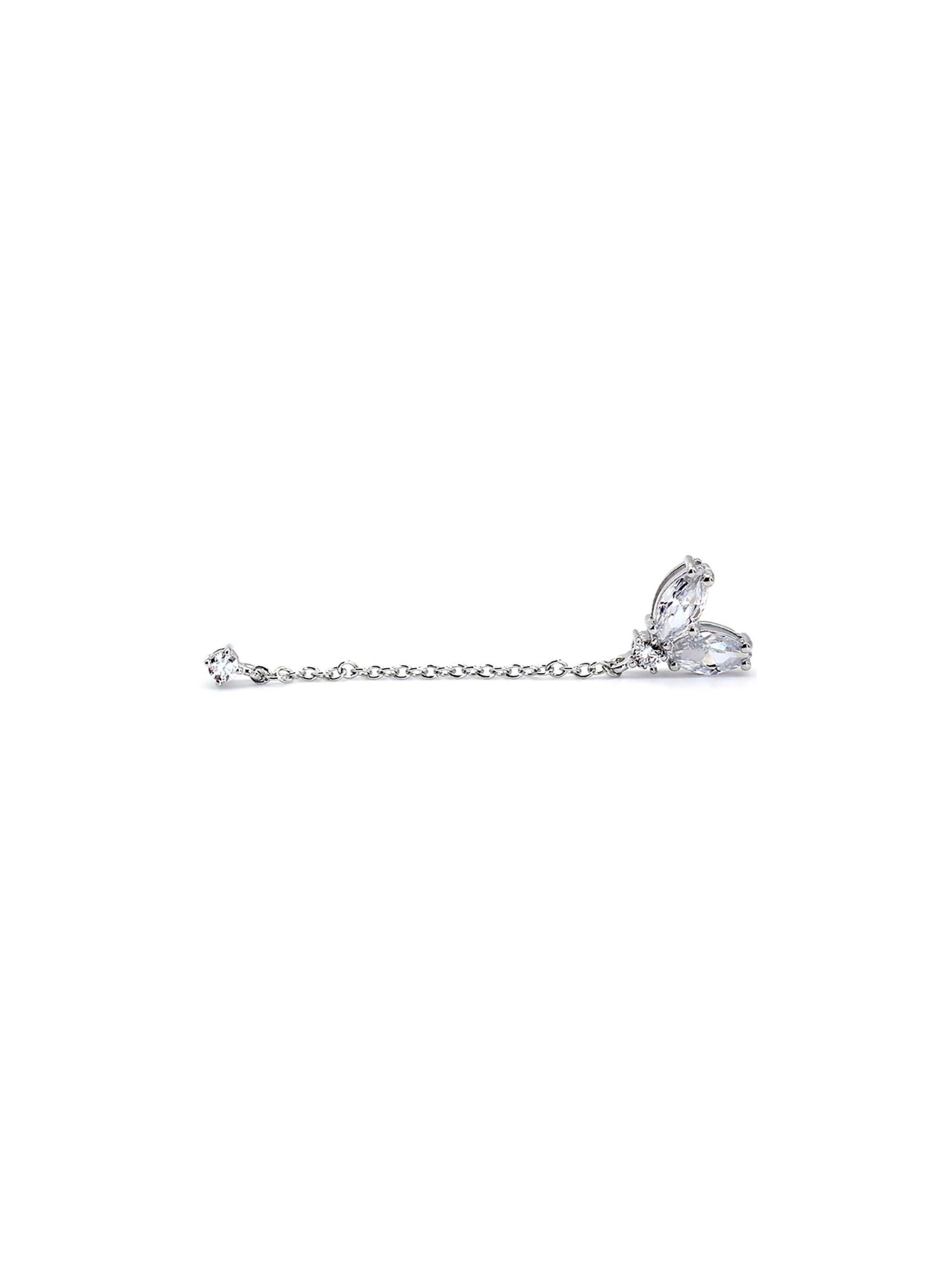 Leis Earrings in White