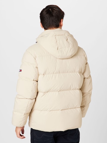 Tommy Jeans Winter Jacket 'ESSENTIAL' in Beige