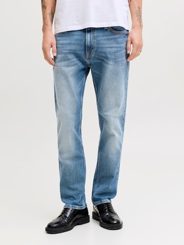 Slimfit Jeans 'JJIClark JJVintage' de la JACK & JONES pe albastru: față