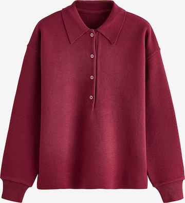 raudona Next Megztinis: priekis