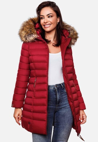 Manteau d’hiver 'Rose' MARIKOO en rouge