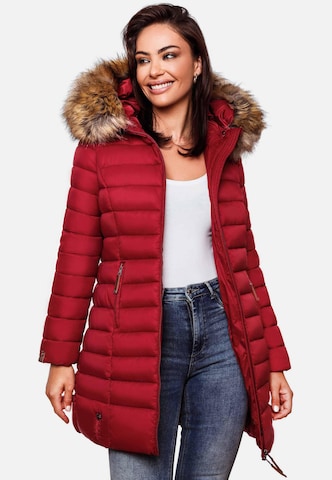 MARIKOO Χειμερινό παλτό 'Rose' σε κόκκινο